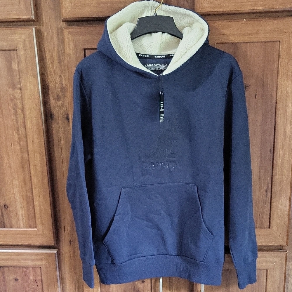 Kangol Navy Blue Jacket with Cream Lining